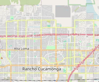 Area schools map